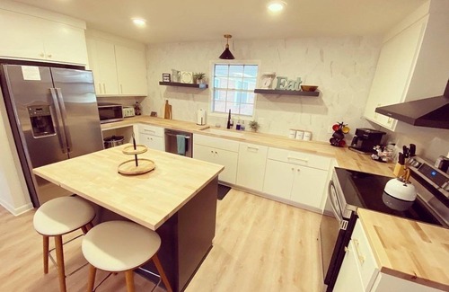 Conway Maison | Bright, Mid century Modern, 3 bedroom home next to Hendrix College