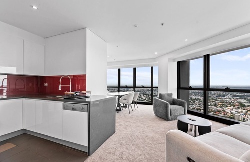 Brisbane Central Business District Appartement | Brisbane High-Rise with Pool, Sauna & Gym Access