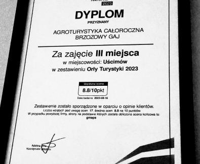 Uscimow Maison | BRZOZOWY GAJ AGROTURYSTYKA