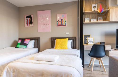 Prawet Appartement | BTS S5 Surasak 900 meters near the Mekong River Pier Free Swimming Pool in Ferris Wheel Night Market Chinese Reception Bangkok Center