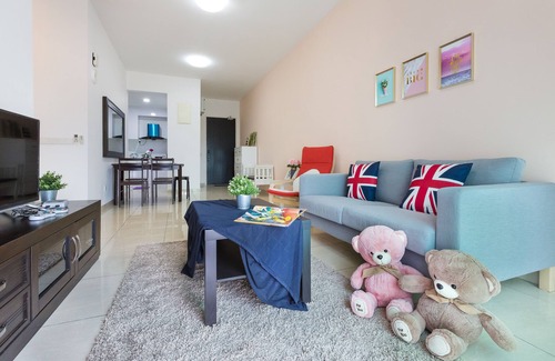Bukit Indah Appartement | [Bukit Indah] Aeon Jusco près de Tuas Wifi 4-5 personnes