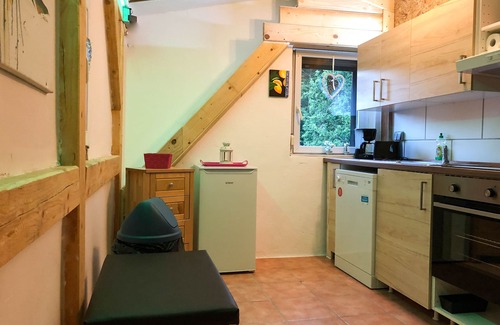 Reinhardtsdorf-Schoena Maison | Bungalow dans un endroit calme en forêt juste sur le sentier de randonnée