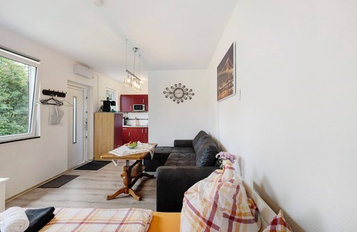 Nordhausen Maison | Bungalow 'Ferienhaus Sonne' avec terrasse privée, jardin partagé et Wi-Fi