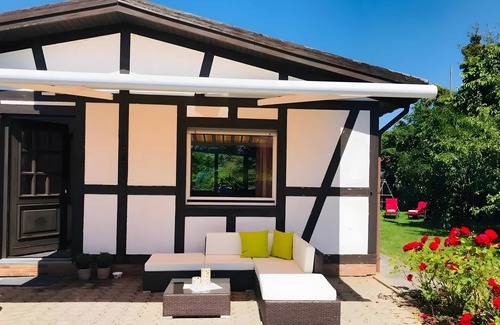 Scheid Maison | Bungalow « Lili’s Auf Der Halbinsel » avec vue sur la mer, terrasse privée et Wi-Fi