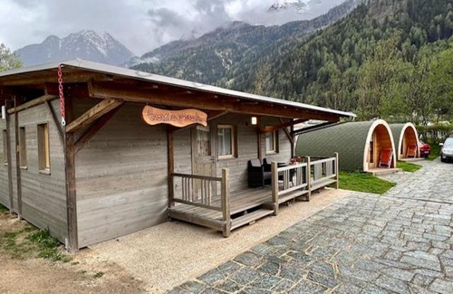 Le Prese Maison | Bungalow Miralago in Camping Cavresc, Via dal Cavresc 1, 7746 Le Prese-Poschiavo