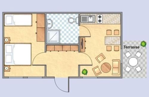 Glowe Maison | Bungalow mit Terrasse