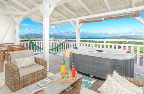 Les Jalna Appartement | Bungalow Vanille Pacane - Vue Mer avec Spa Privé