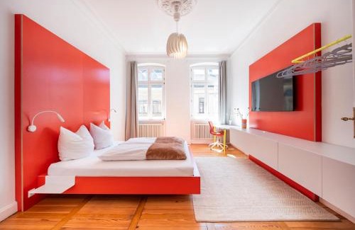 Bamberg Appartement | Bunter Hund Apartments - Balkon, Zentral, Geräumig