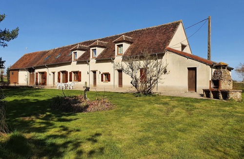 Cudot Maison | Longère bourguignone 300m2, 7 chambres, 6 SDE, Jardin et étang protégé