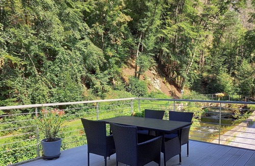 Stolpen Maison | Buschmuehle holiday home - right on the banks of the Wesenitz river