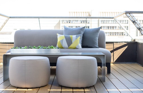 Foggy Bottom Hôtel | Buzz Queen, Hotel Hive, Ensuite Comfort, Lively Locale