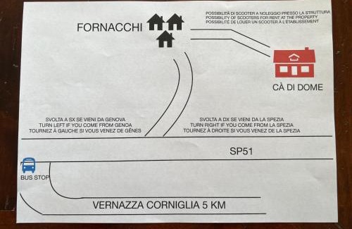 Vernazza Appartement | Cà di Dome 2 Appartamento vista mare