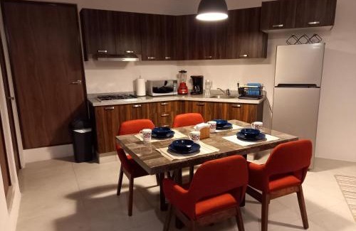 San Juan de Dios Appartement | Céntrico y estiloso apartamento con Alberca, AC, Seguridad, Aparcamiento y Gym