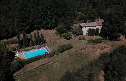 Saumane Maison | Cévennes, magnifique maison, grande piscine, nature, superbe vue