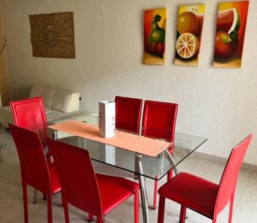 Acapulco Appartement | Cómodo depa en planta baja en Acapulco con Internet y Clima