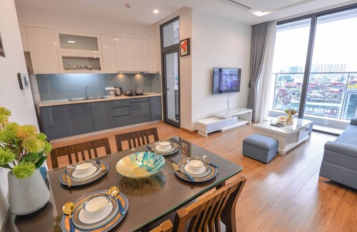 Ngoc Khanh Appartement | căn hộ 2 phòng ngủ ấm áp tại vinhomes metropolis