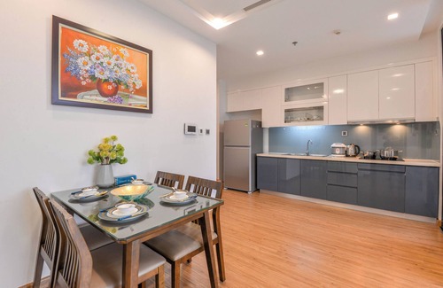 Ngoc Khanh Appartement | căn hộ 2 phòng ngủ ấm áp tại vinhomes metropolis