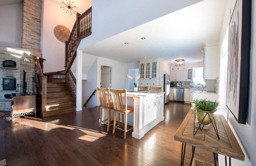 Sainte-Famille Maison | La Maison Laurentienne, Vue sur le fleuve , Spa et Sauna