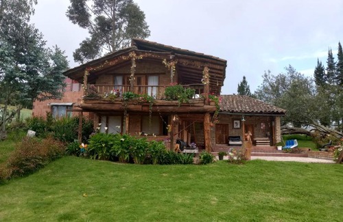 Guatavita Chalet De Ski | Cabaña 10min de termales, zonna bbq!