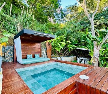 Sopetran Maison | Cabaña Cedro Amarillo - moderna con jacuzzi en Sopetran, cerca de Medellín