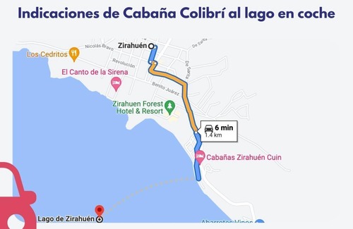 Zirahuen Cabine | Cabaña Colibrí surrounded in Nature w Lake View