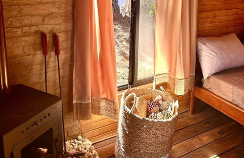 Oceania del Polonio Cabine | Cabaña de la Tierra, en el Bosque de Oceania del Polonio