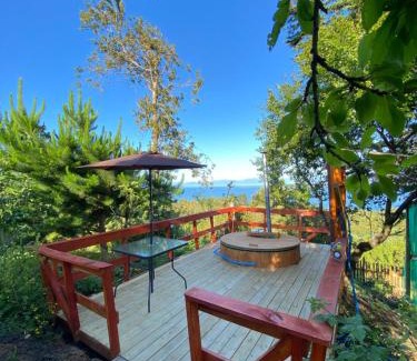 Puerto Montt Maison | Cabaña entre mares Huelmo