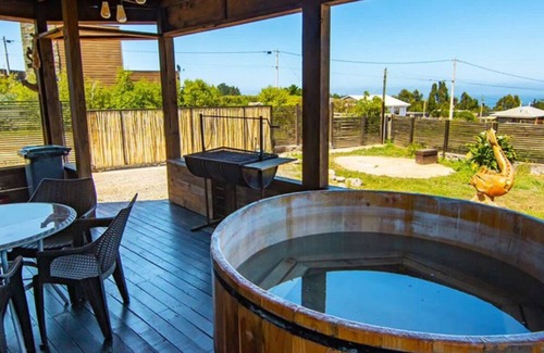 Pichilemu Cabine | Cabaña Puntilla Frente al mar