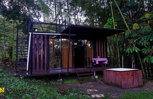 Guatape Cabine | Cabaña Selva Negra Con Jacuzzi