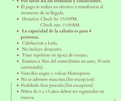 Hornopiren National Park Appartement | Cabañas Kuyén Austral