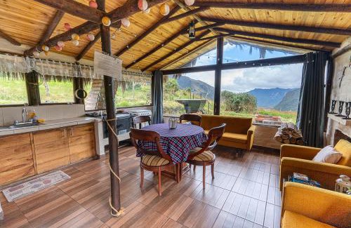 Papallacta Chalet De Ski | Cabañas Papallacta en Finca Chucuri