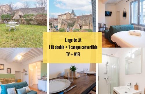 Cluny Appartement | Cabana & La Place de l'Abbaye - Centre-Ville, Jardin