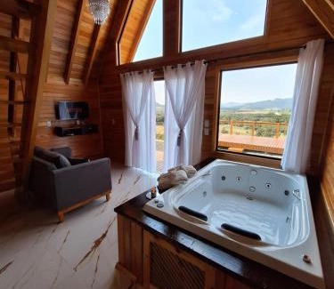 Bom Retiro Chalet De Ski | Cabanas Céu e Mel - Cabana 01