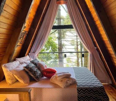 Nova Petropolis Appartement | Cabanas da Mata Com Vista para as Montanhas na Serra Gaúcha