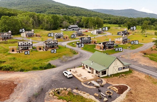 Timberline Appartement | Cabin 1 One Bed Modern Luxury w Hot Tub