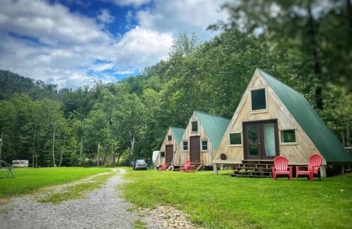 Northern Cabine | Cabin #2 Amalia - Custom Built A-Frame Artists Retreat - Pet and Kid Friendly