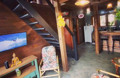 Armacao Cabine | Cabin at Armação beach - Florianópolis, sea view, sunrise 🌅🏡