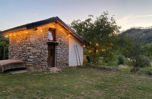 Casaleggio Boiro Cabine | Maison 'Delle Castagne' avec vue sur les montagnes, Wi-Fi et climatisation