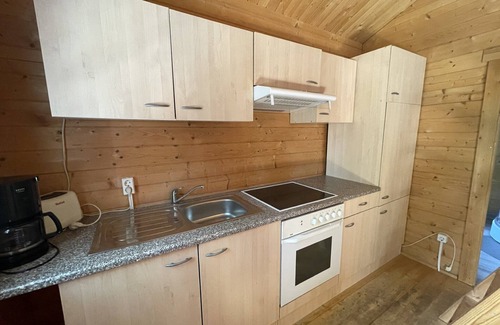Mellensee Cabine | Cabine 'Ferienhaus Am Mellensee 2' avec terrasse privée et jardin privé