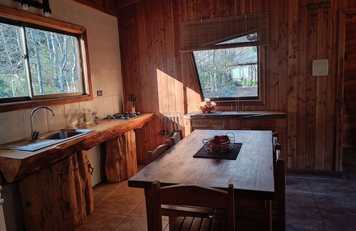 Panguipulli Cabine | Cabin in Coñaripe on the riverbank
