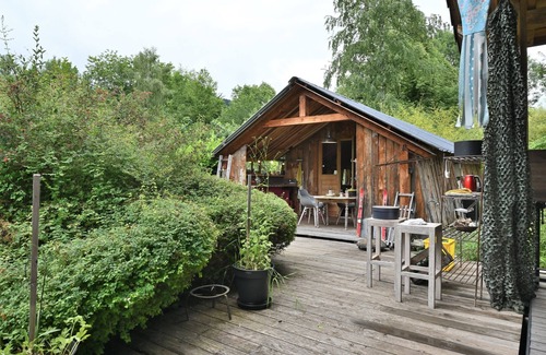 Arrien-en-Bethmale Cabine | Cabin 'Myrtille' with Mountain View, Private Terrace and Private Garden