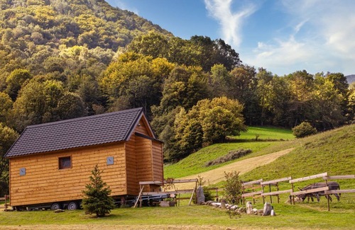 Segus Cabine | Cabane vue sur la montagne