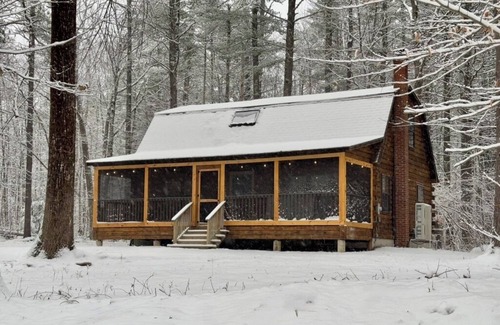 Lake Arrowhead Cabine | Cabin w/AC at Lake Arrowhead: Firepit, Fishing, and Movie Screen