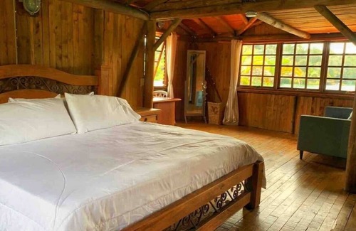 Guatape Cottage | Cabane avec sortie sur le lac et vue sur la pierre - Guatapé - Colombie