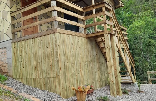 Praia Grande Cabine | Cabin with hydromassage and a beautiful view of the Canyons