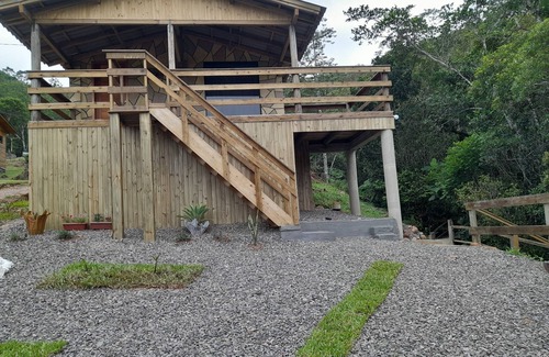 Praia Grande Cabine | Cabin with hydromassage and a beautiful view of the Canyons