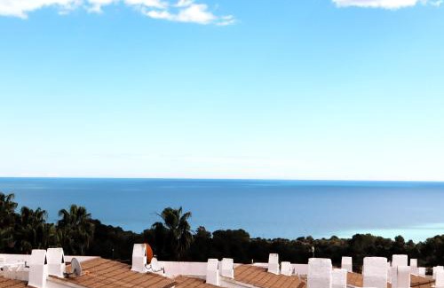 Peniscola Appartement | Calas atico con aire y barbacoa