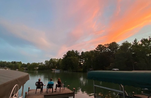 Waupaca Maison | Calm Waters Chain O' Lakes Vacation Home