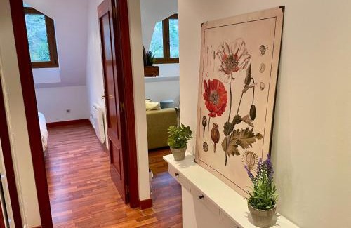 Canfranc Appartement | CALMFRANC ático abuhardillado con vistas al río y la montaña Avistamiento de ciervos en Canfranc Pueblo