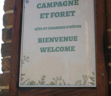 Coulours Lit Et Petit-Déjeuner | CAMPAGNE et FORET